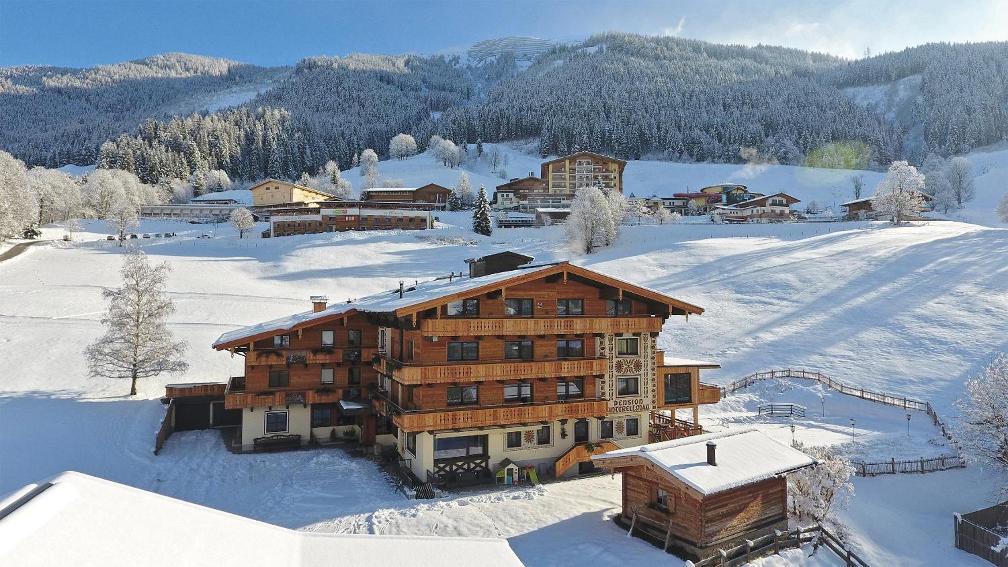 Ski In Ski Out Hotel Unterellmau Зальбах-Хинтерглемм Экстерьер фото