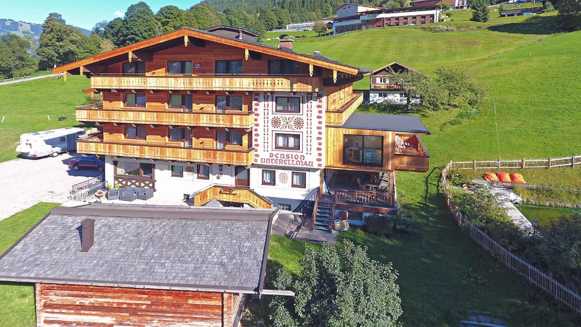 Ski In Ski Out Hotel Unterellmau Зальбах-Хинтерглемм Экстерьер фото