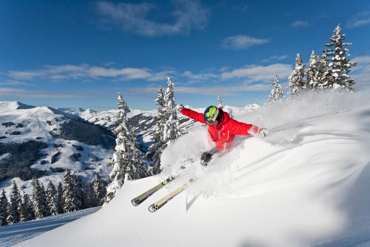 Ski In Ski Out Hotel Unterellmau Зальбах-Хинтерглемм Экстерьер фото